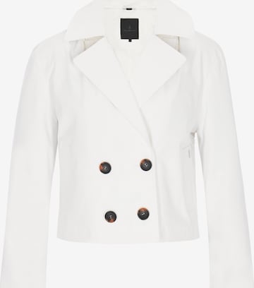 DreiMaster Klassik - Abrigo de entretiempo en blanco: frente