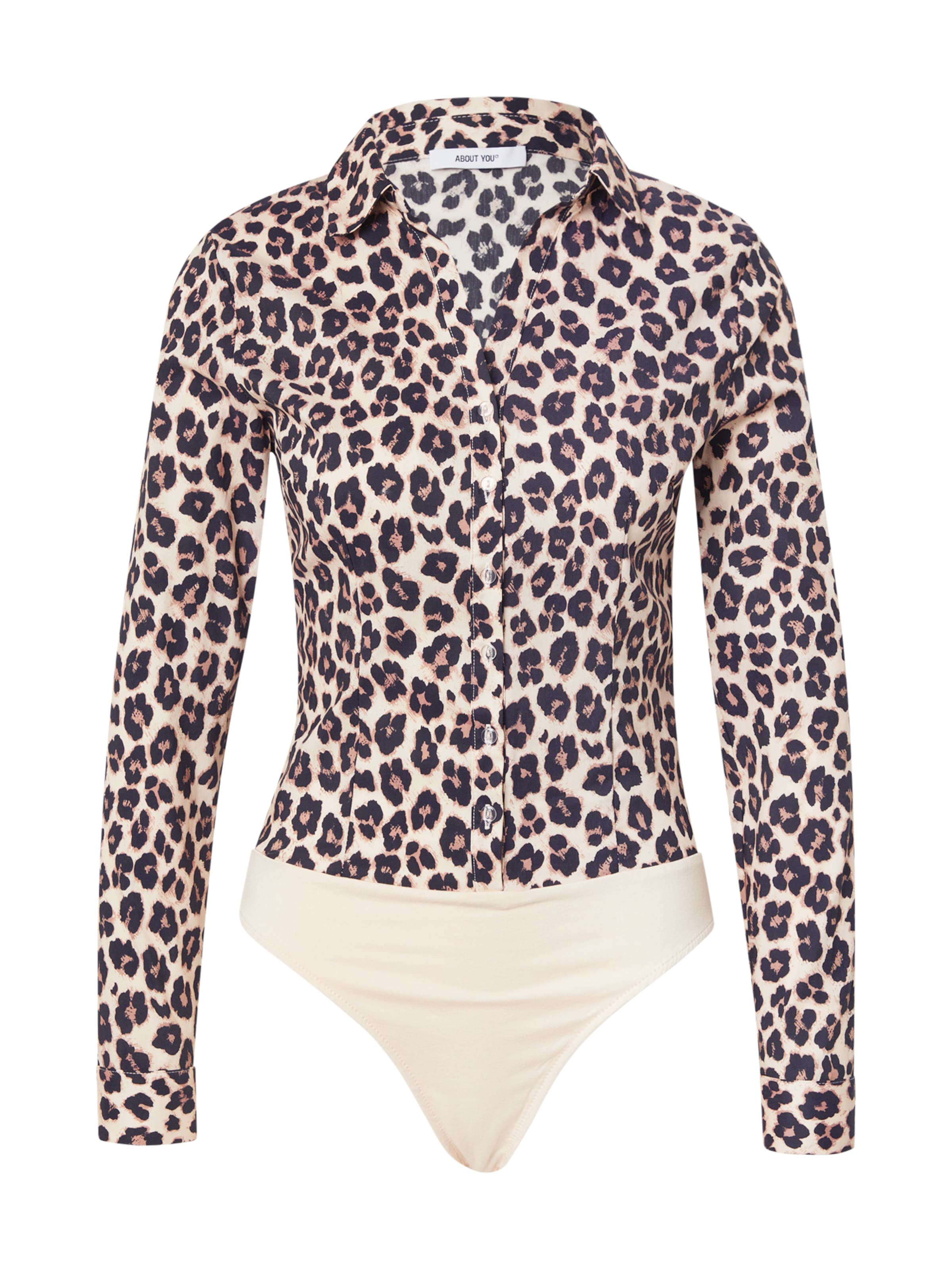 Bluză body 'Linda' de la ABOUT YOU pe bej: față