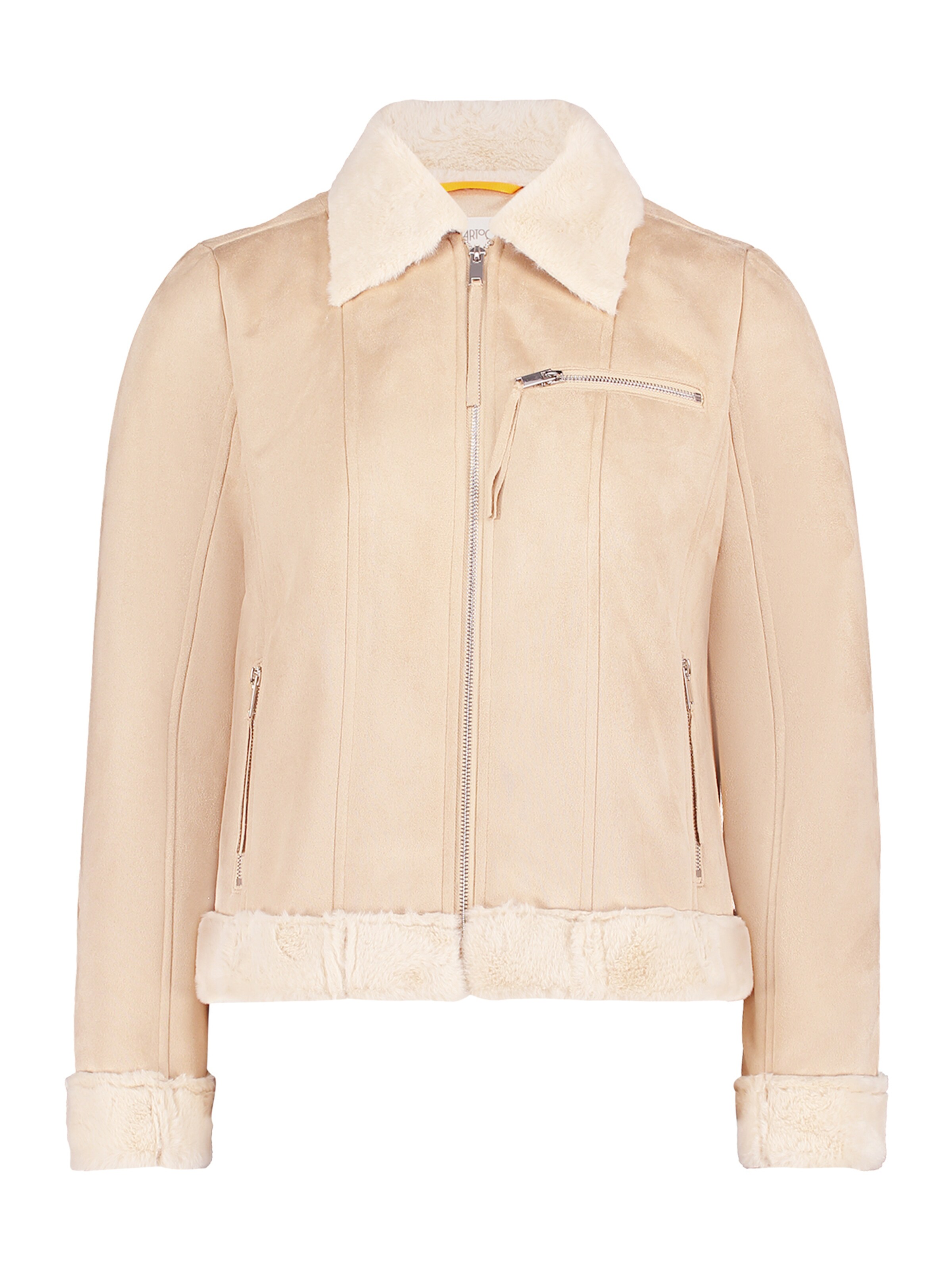 Cartoon Between-season jacket in Beige: front