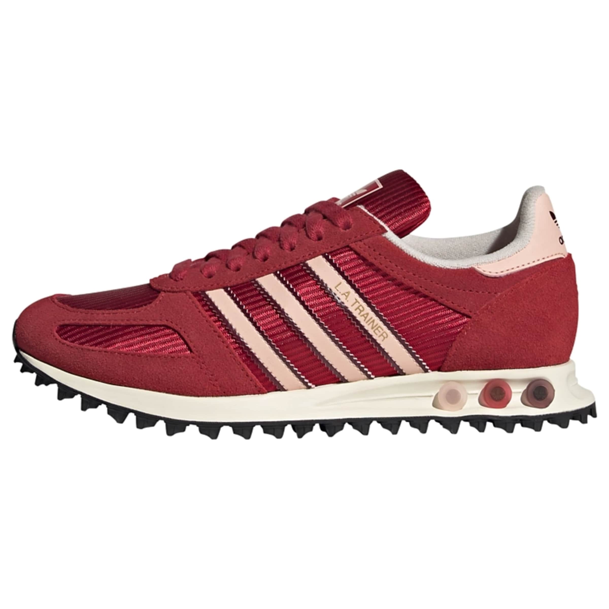 Baskets basses 'La Trainer' ADIDAS ORIGINALS en rouge : devant