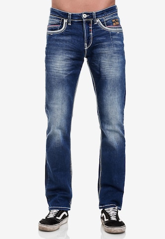Rusty Neal Jeans 'Manter' in Blue: front