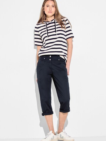 Coupe slim Pantalon 'New York' CECIL en bleu