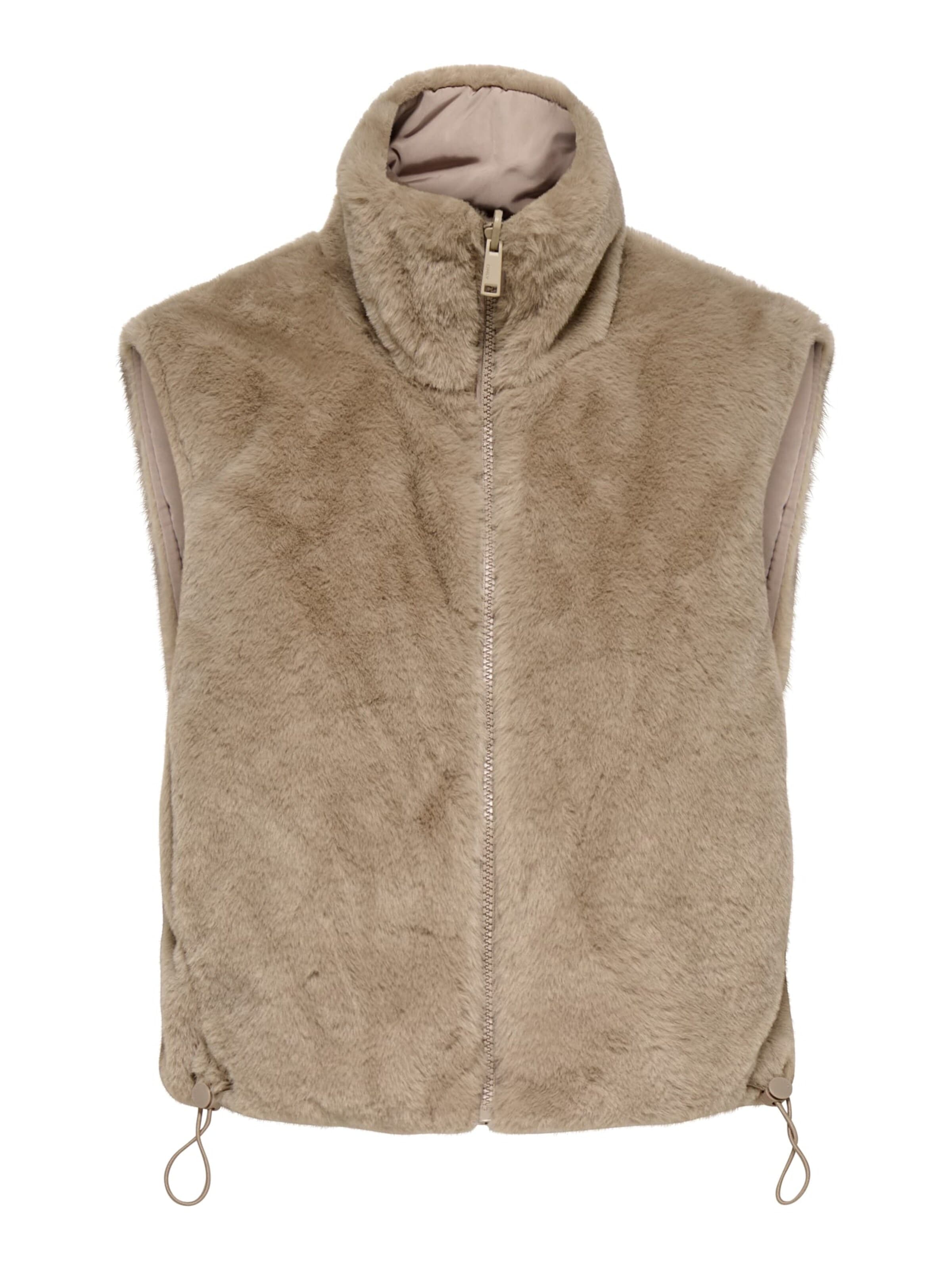 ONLY Bodywarmer 'Dana' in Beige: voorkant