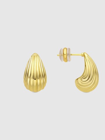 LUXBYLUX Earrings in Gold: front
