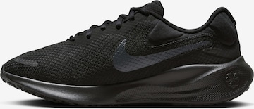 NIKE Running Shoes 'Revolution7' in Black: front