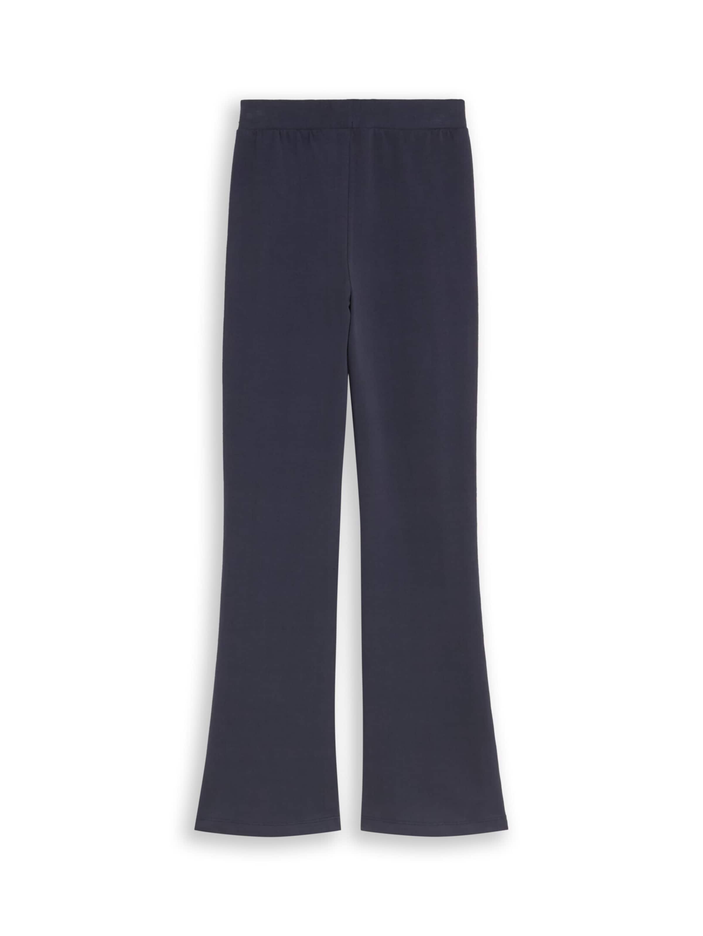 TOM TAILOR Flared Leggings in Blue