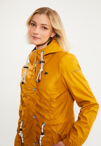 Manteau fonctionnel Schmuddelwedda en jaune