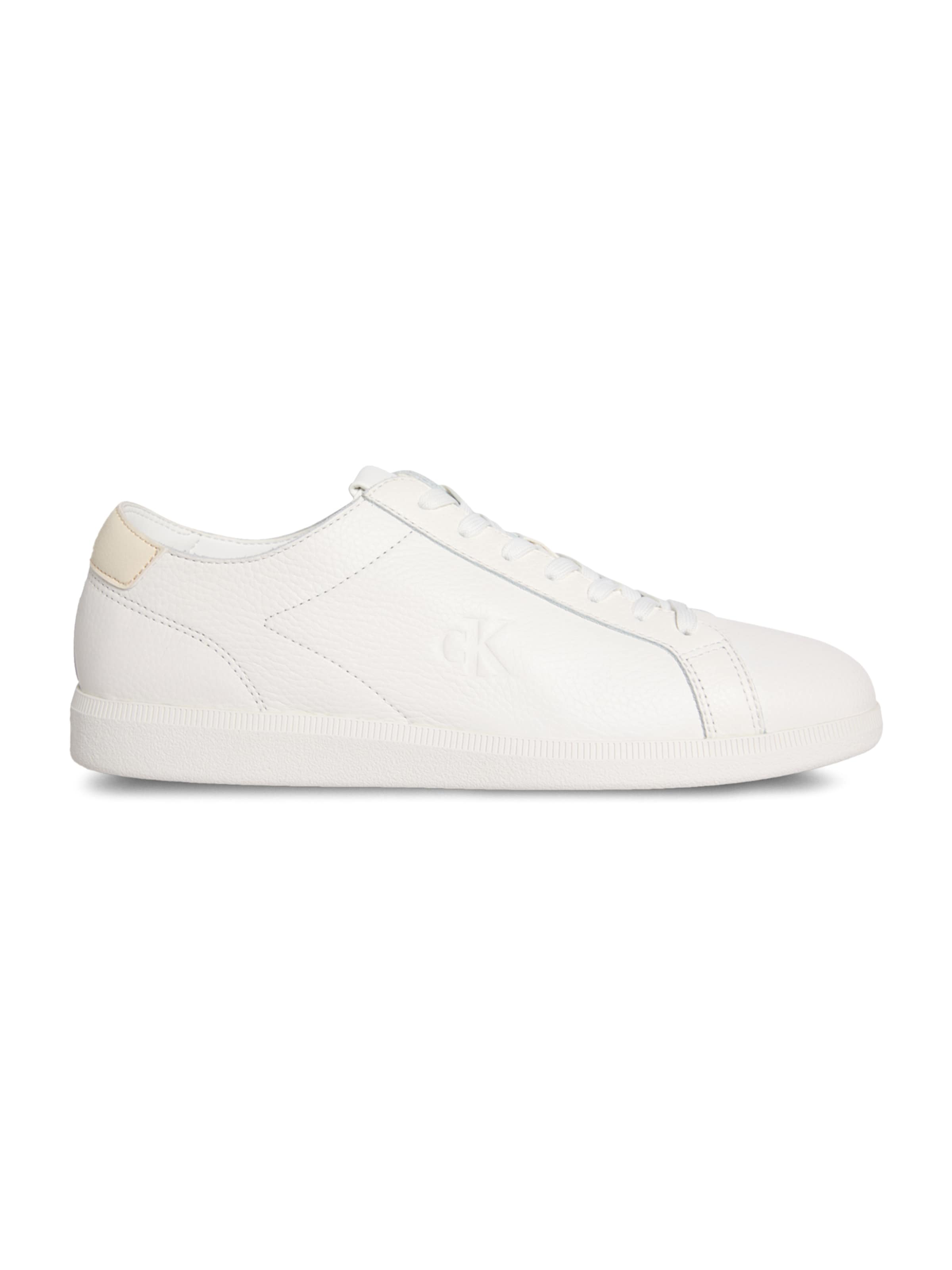 Calvin Klein Sneaker low i lysegul / hvid, Produktvisning