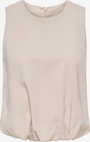 Haut 'ONLAris' ONLY en beige : devant
