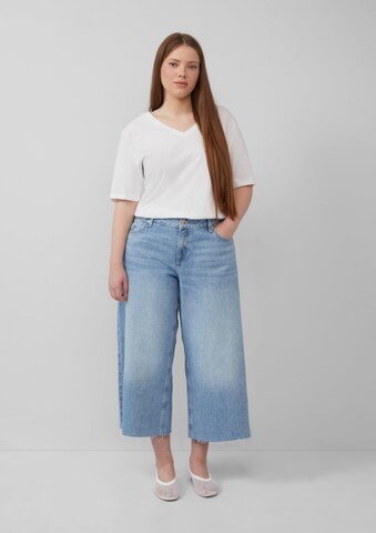 Loosefit Jean QS en bleu : devant