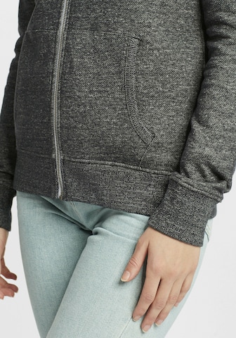 Oxmo Zip-Up Hoodie 'Celia' in Grey