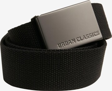 Ceinture Urban Classics en noir : devant