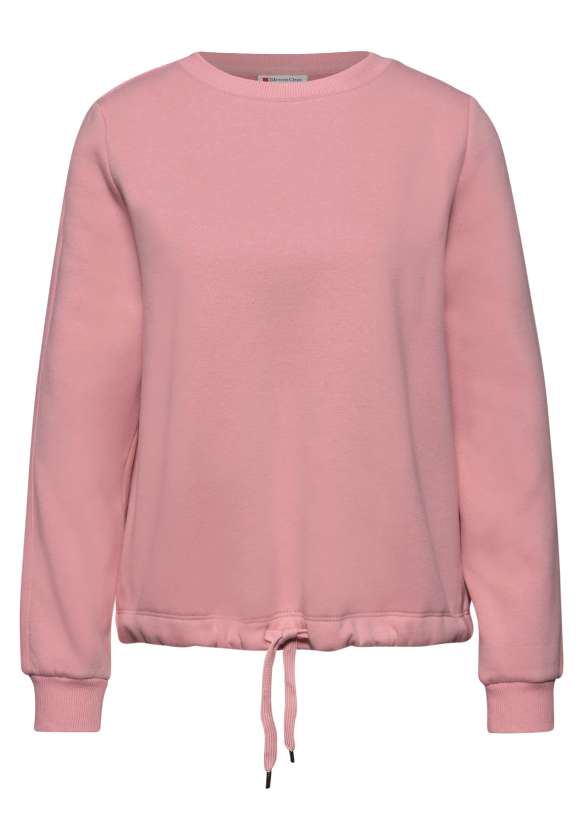 STREET ONE Sweatshirt in Pink: front