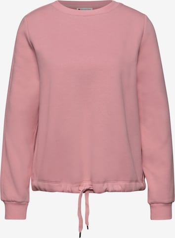 STREET ONE Sweatshirt in Pink: front