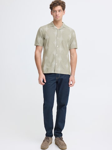 Casual Friday - Ajuste regular Camisa 'CFLEOPOLD' en verde