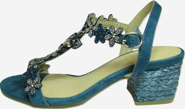 Alma En Pena Strap Sandals in Blue