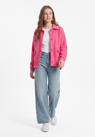 MYMO Fleece jacket in Pink