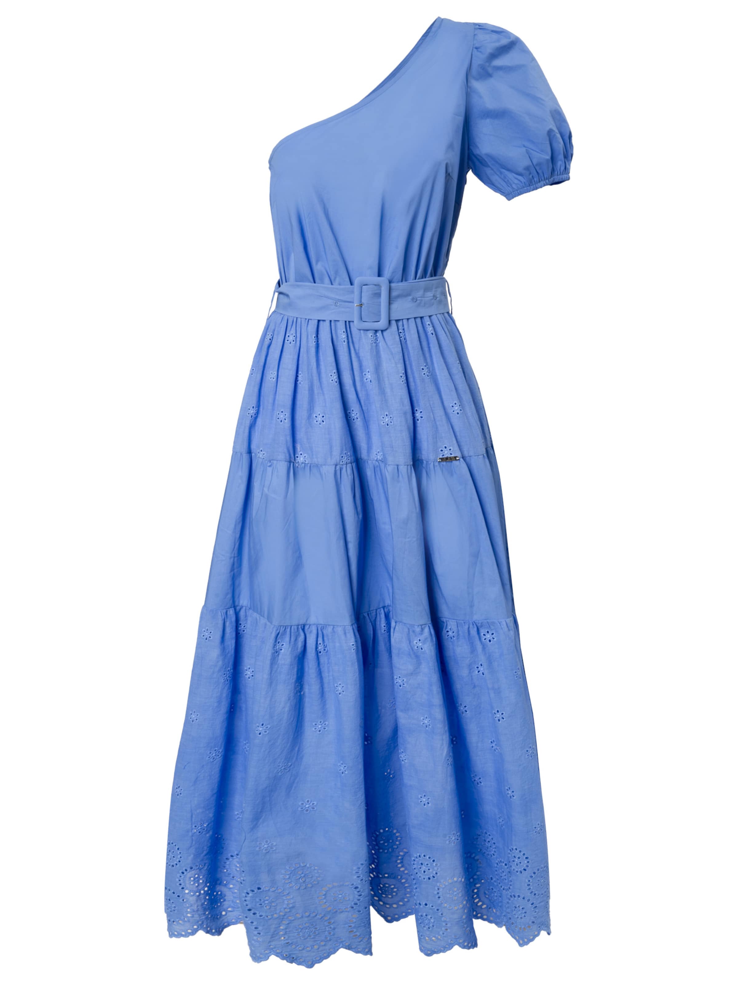 Influencer Cocktailklänning i blå: framsida