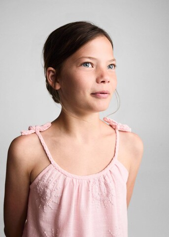MANGO KIDS Kleid 'Mikonos' in Pink