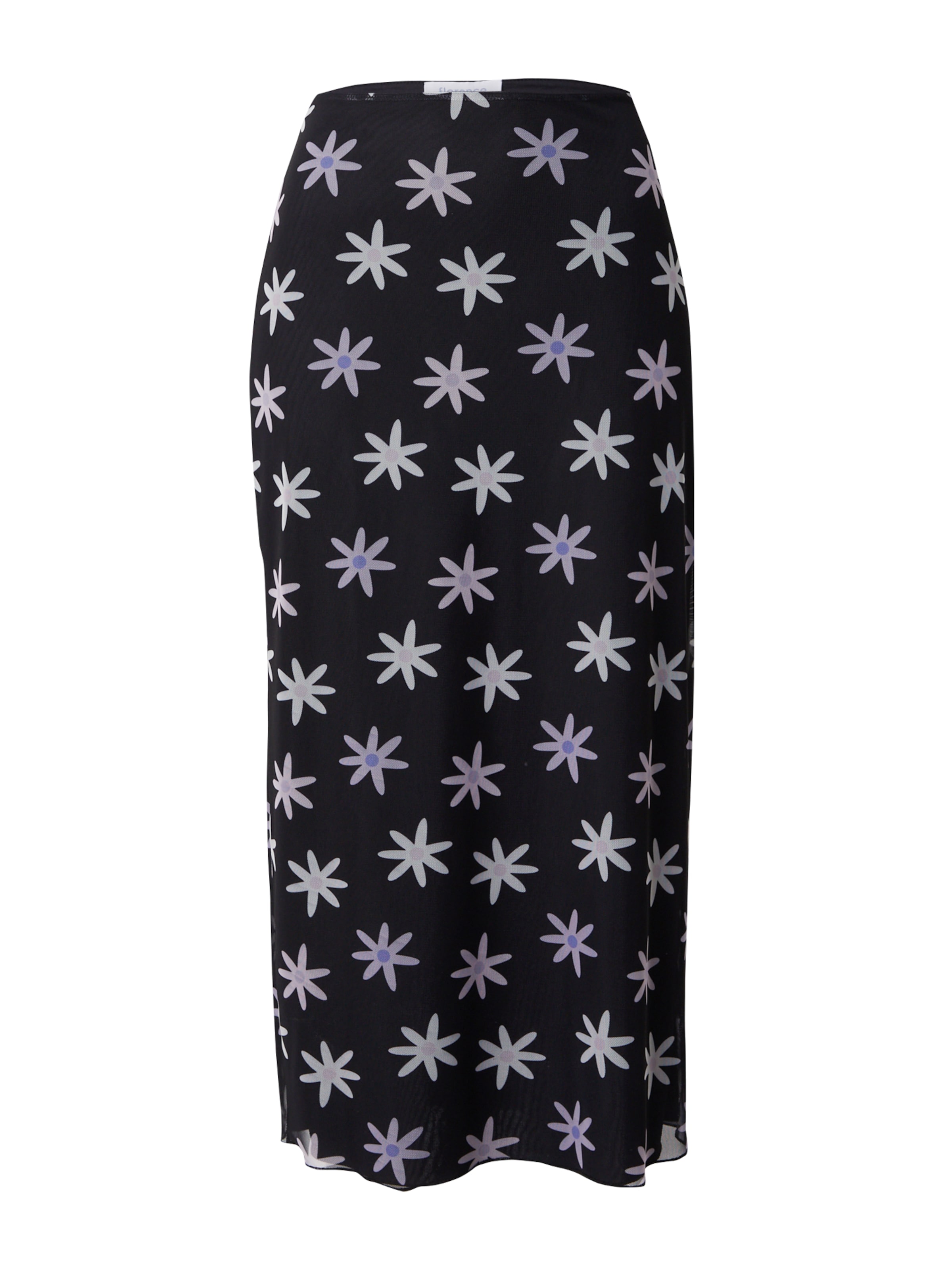 florence by mills exclusive for ABOUT YOU Jupe 'Fairgrounds' en vert pastel / mauve / noir, Vue avec produit