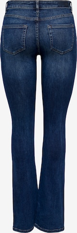 ONLY Flared Jeans 'Blush' in Blau