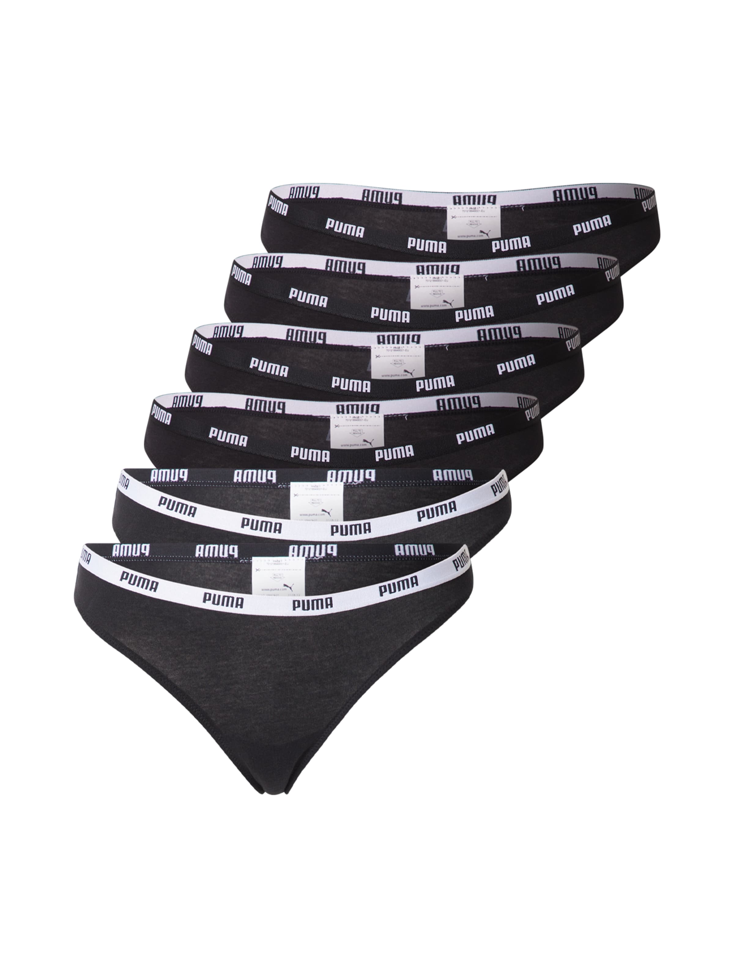 PUMA Στρινγκ σε μαύρο: μπροστά