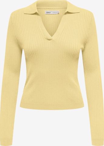 ONLY Trui 'ONLKAYA' in Geel: voorkant