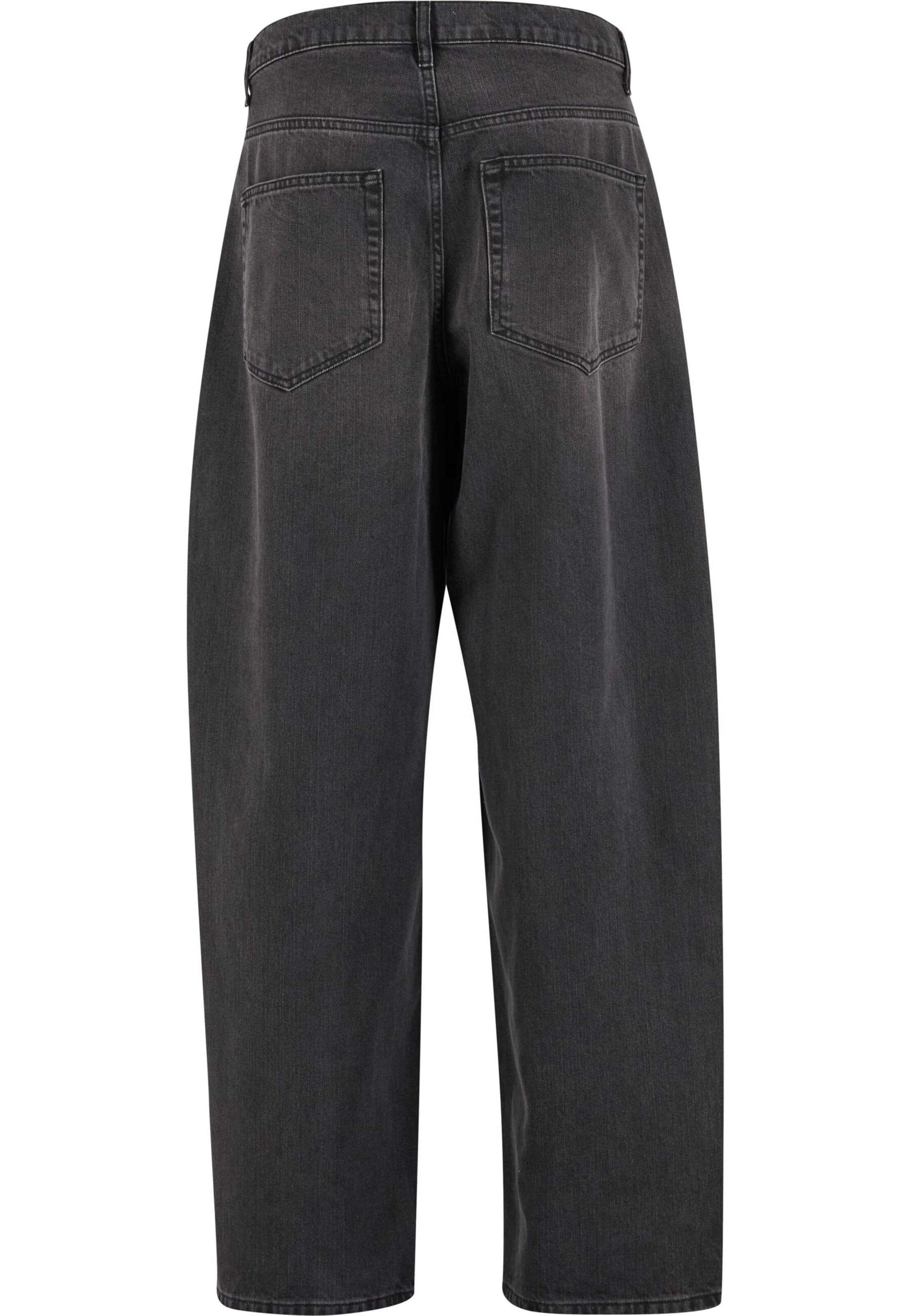 juoda DEF „Baggy“ Džinsai