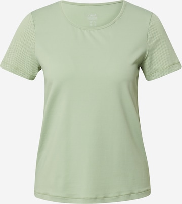T-shirt fonctionnel Casall en vert : devant