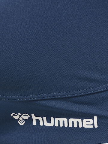Hummel Bustier Sport-BH in Blau
