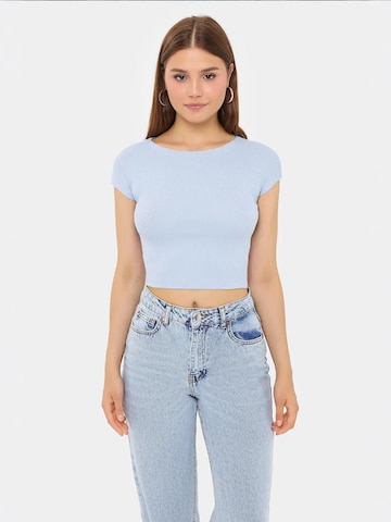 Hiccup Shirt in Blauw: voorkant