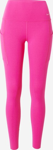 NIKE Skinny Sporthose 'UNIVERSA' in Pink: predná strana