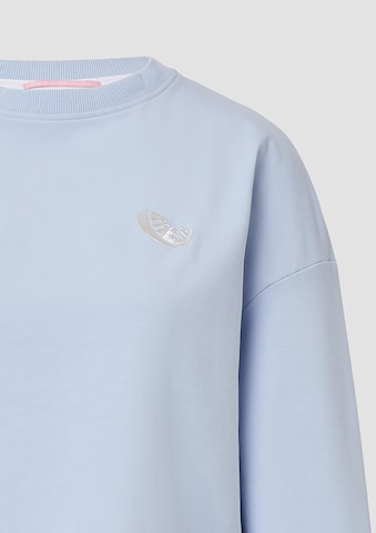 QS Sweatshirt in Blauw
