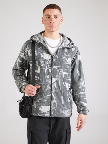 Veste mi-saison 'Artisaner' Iriedaily en gris : devant