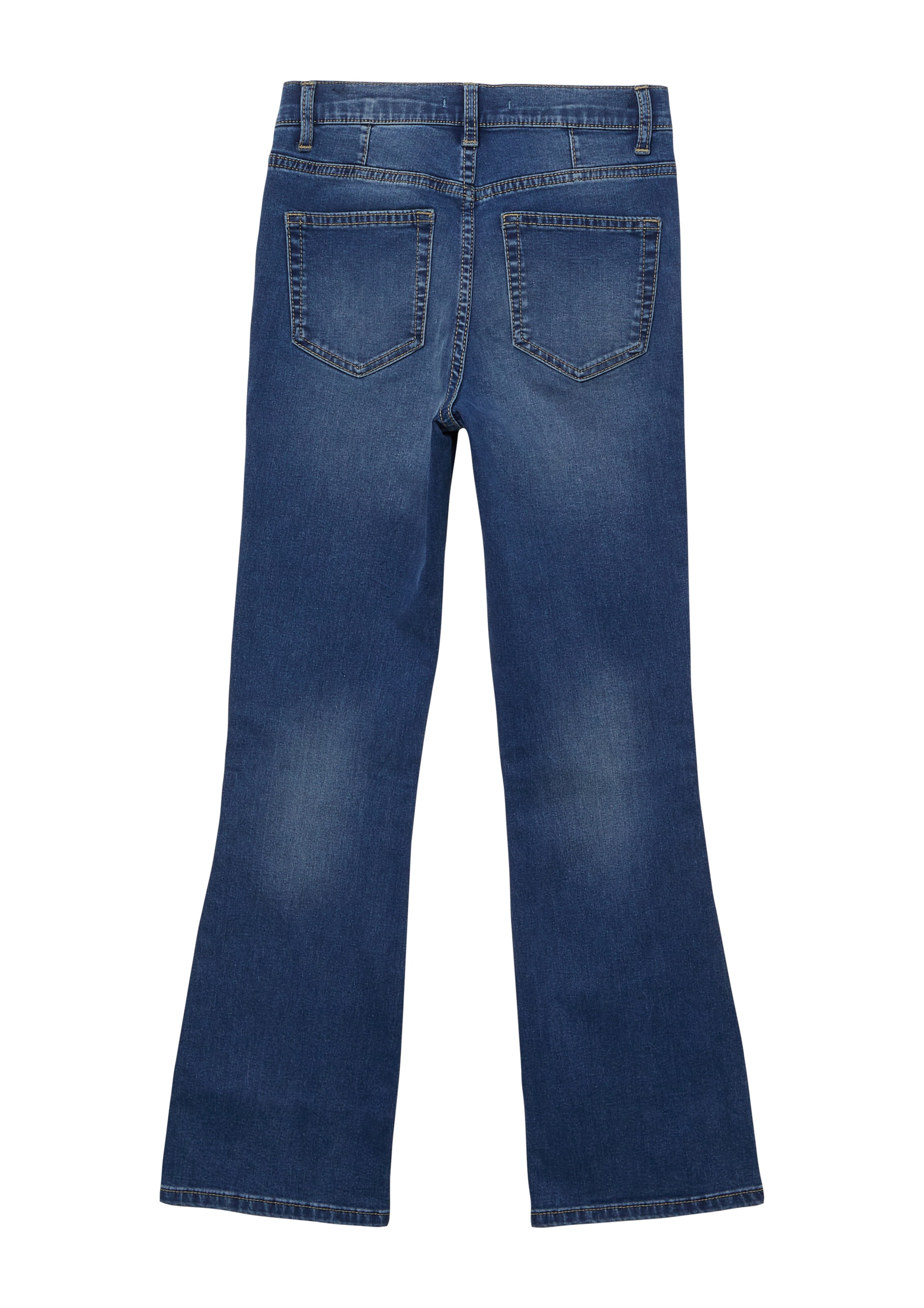 s.Oliver Flared Jeans ' BEVERLY ' in Blauw