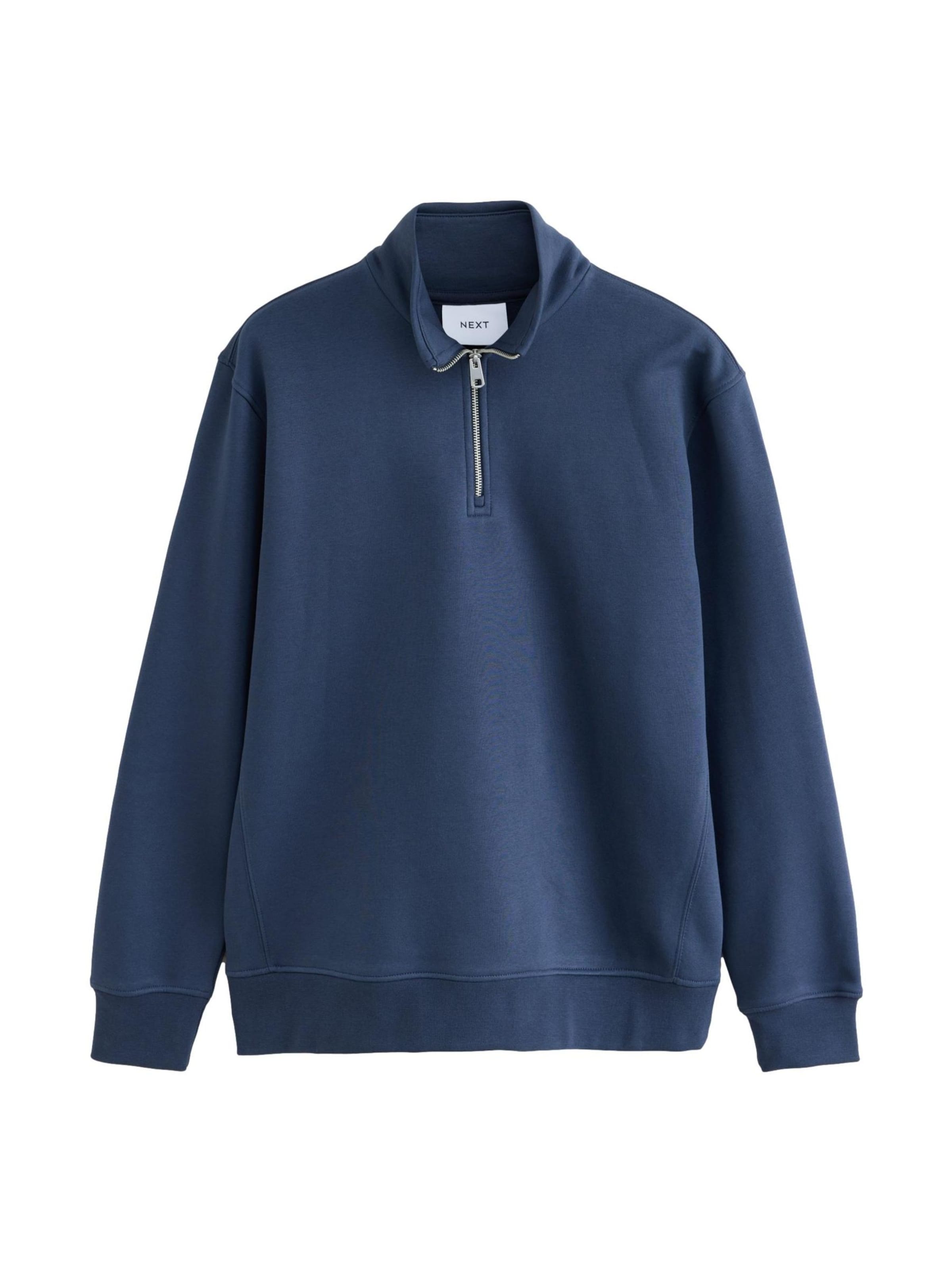 Next - Sudadera en azul: frente