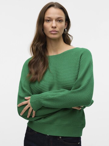 VERO MODA Sweater 'VMLUX' in Green