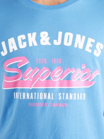 JACK & JONES - Camiseta en azul