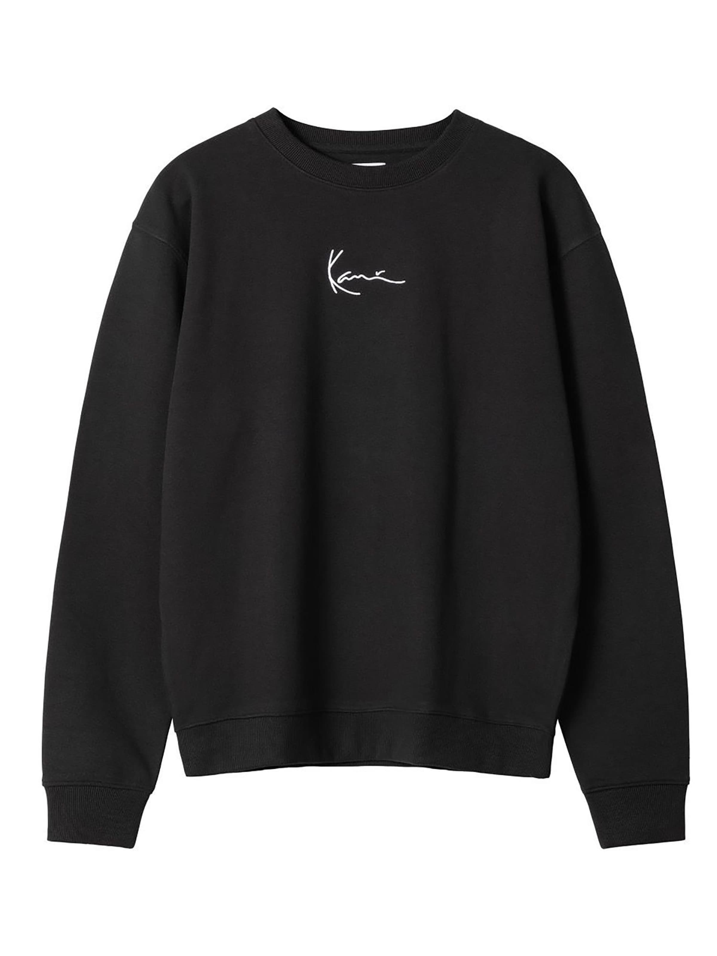 Karl Kani Sweatshirt 'Small Signature OS' in Black: front