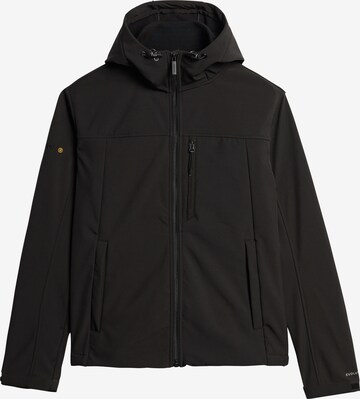 Superdry Куртка в спортивном стиле в Черный: спереди