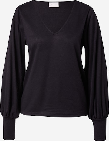 VILA Sweater 'Infa' in Black: front