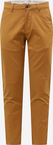 SELECTED HOMME Chino hlače 'Buckley' | rjava barva: sprednja stran