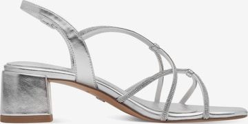 TAMARIS Strap Sandals in Silver