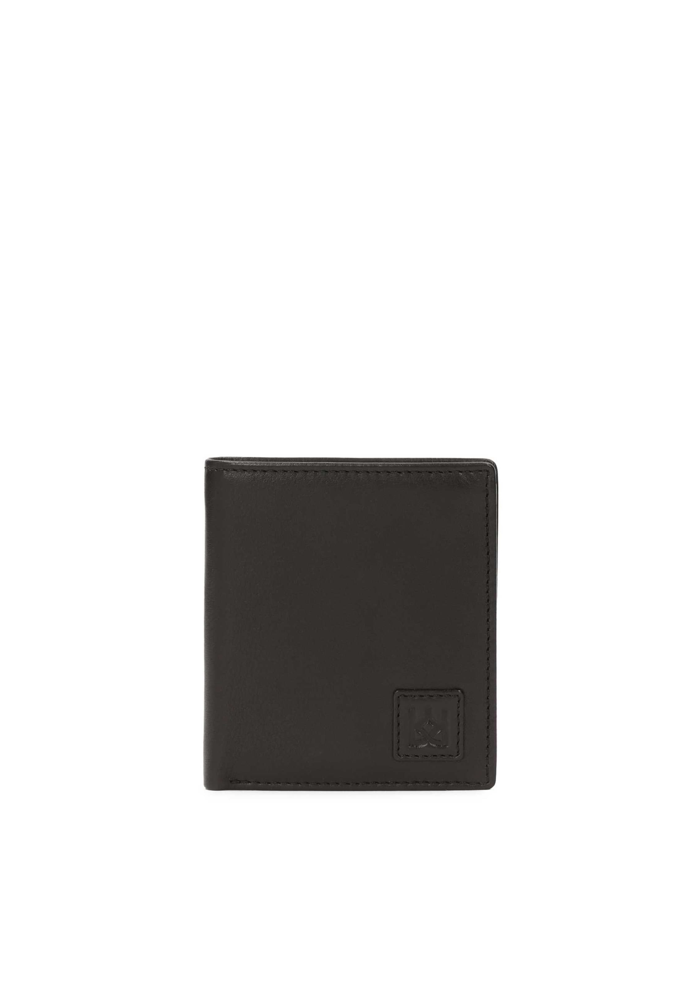 Kazar Wallet in Black: front