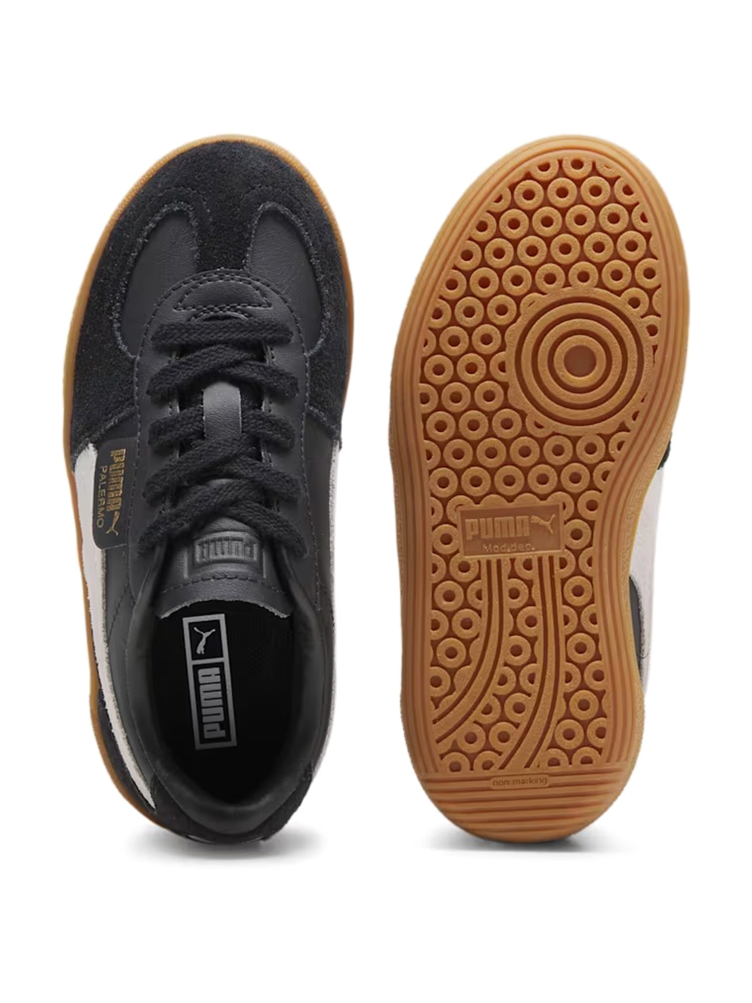 PUMA Σνίκερ 'Palermo' σε μαύρο