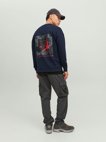 JACK & JONES - Sweatshirt 'FILO' em azul