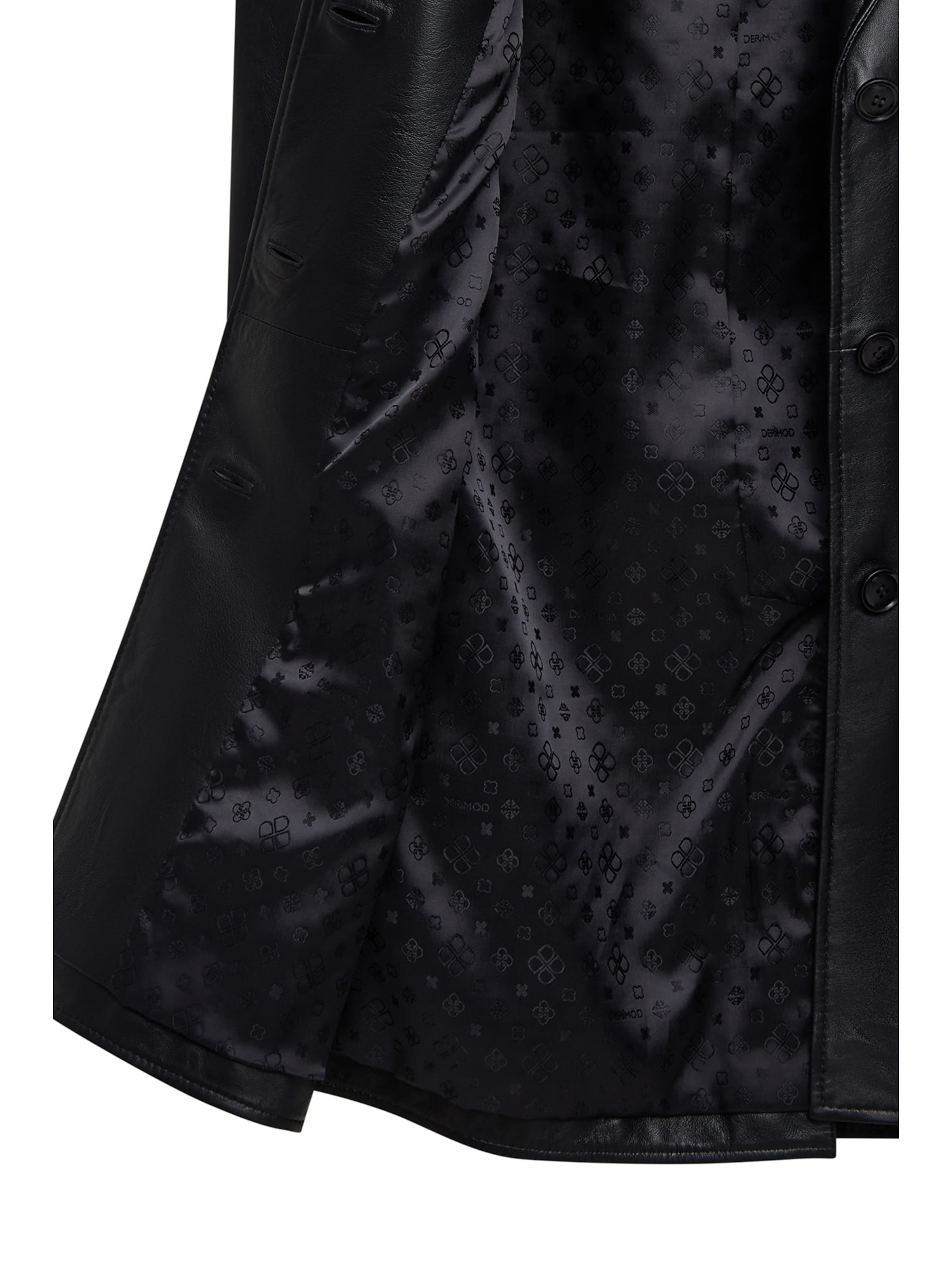 Derimod Mantel 'Emma' in Schwarz