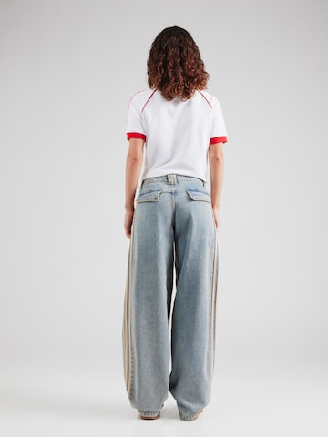 ADIDAS ORIGINALSBaggy Traperice 'ESS' - plava boja