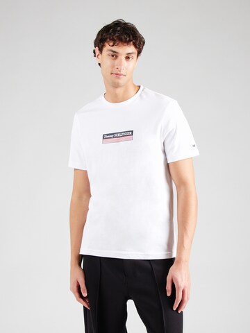 Maglietta di TOMMY HILFIGER in bianco: frontale