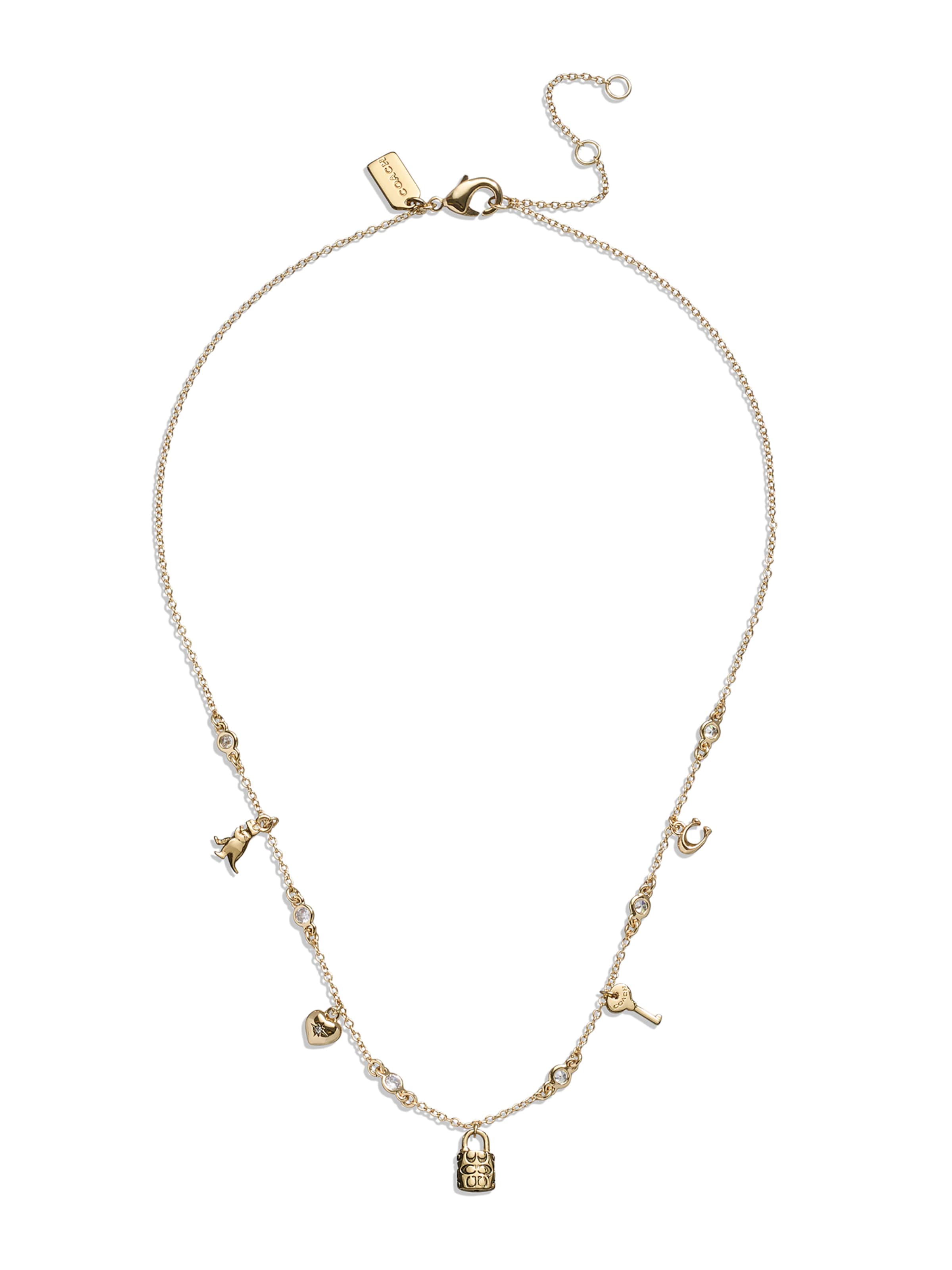 Chaîne COACH en or : devant
